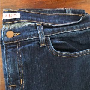 J Brand straight dark wash jeans